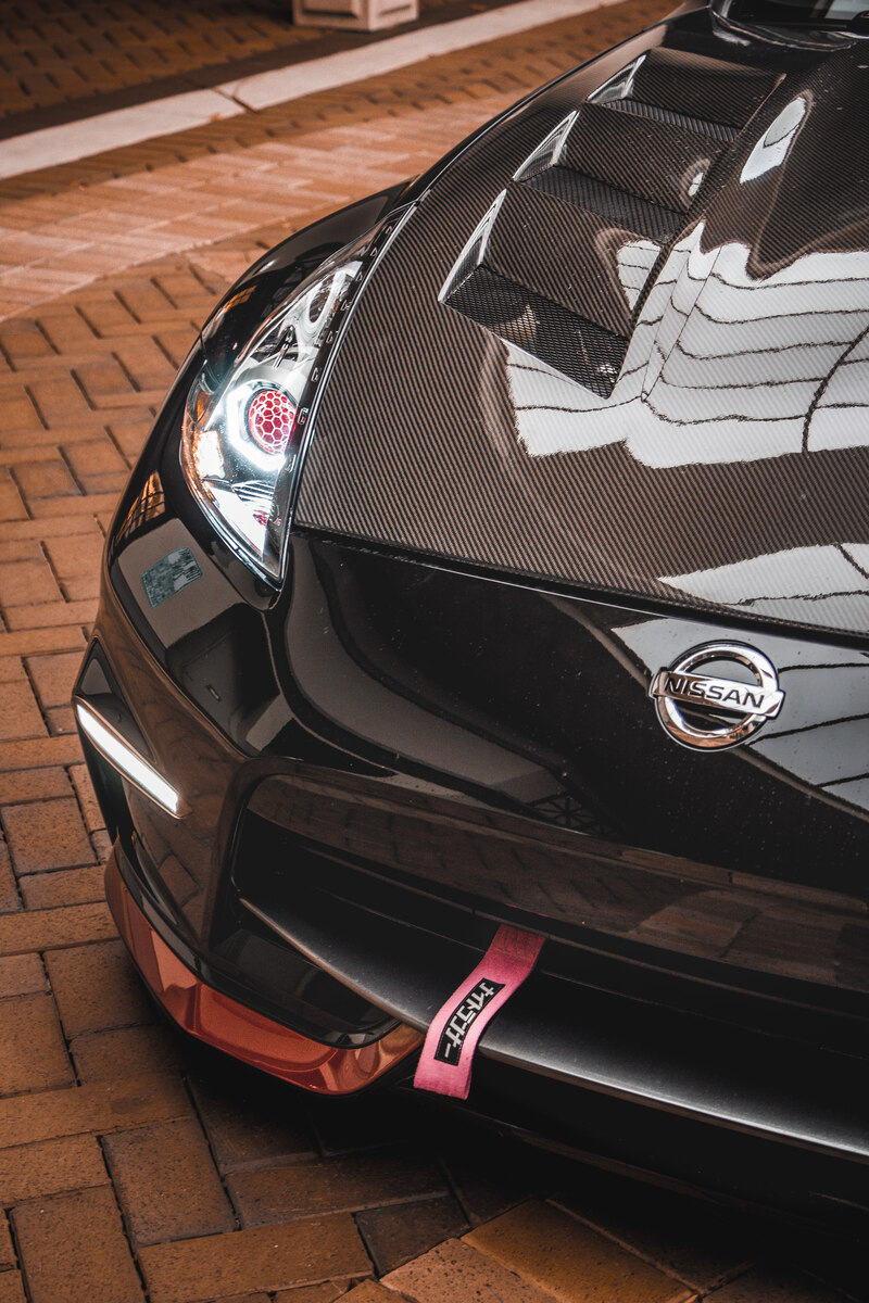 Custom headlight retrofit example by Prevail - clean LED design with aggressive UV-protected lenses