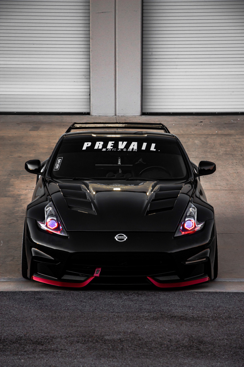 Custom Prevail windshield banner decal in bold design